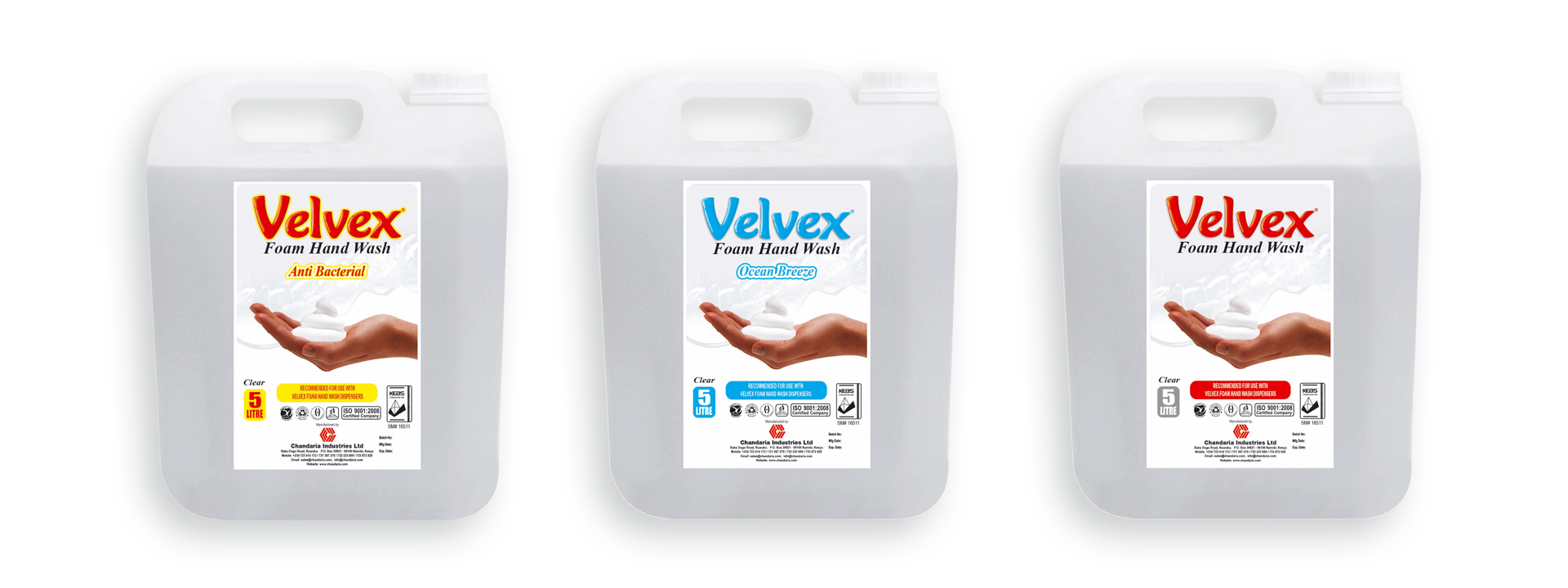 Velvex Foam Hand Soap - 5 Litres