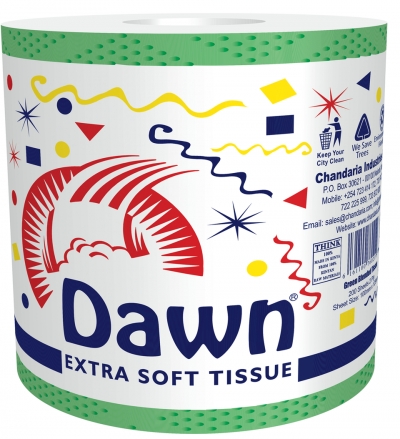 Dawn Pekee Coloured Toilet Tissue - Single