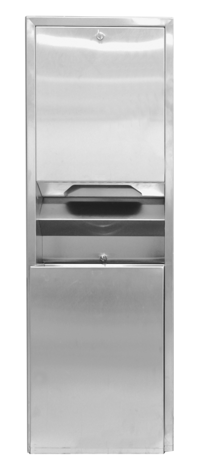 Velvex Mercury 2-in-1 Cabinet (Towel Dispenser & Waste Bin)