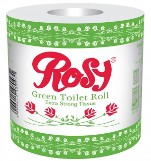 Rosy Green Toilet Tissue - Single